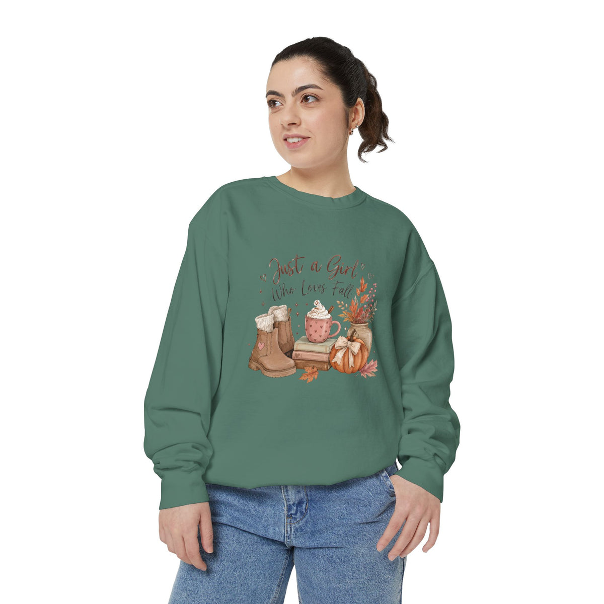 Just a Girl Who Loves Fall Sweater