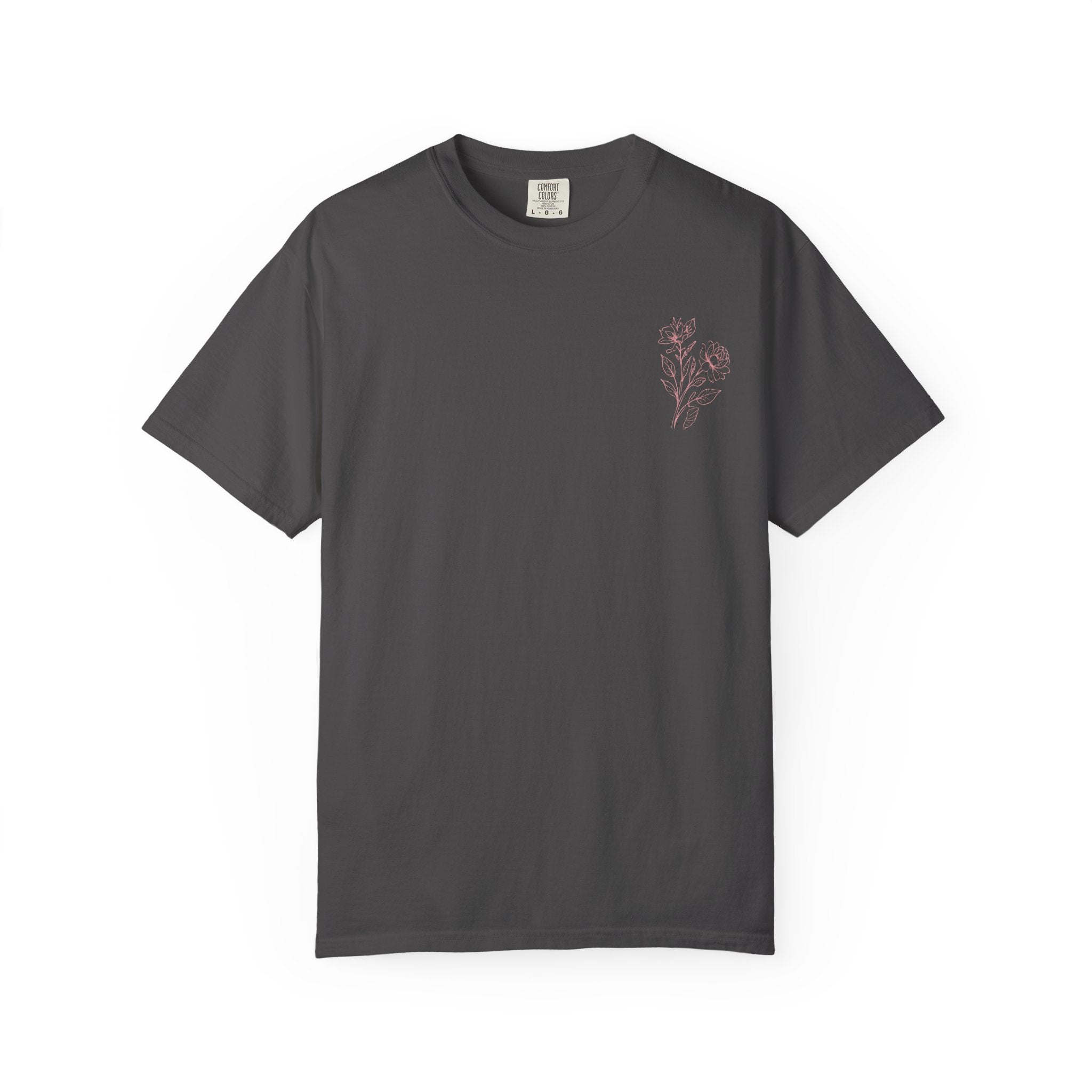Unisex Garment-Dyed T-shirt ‘Double Bloom Collective’