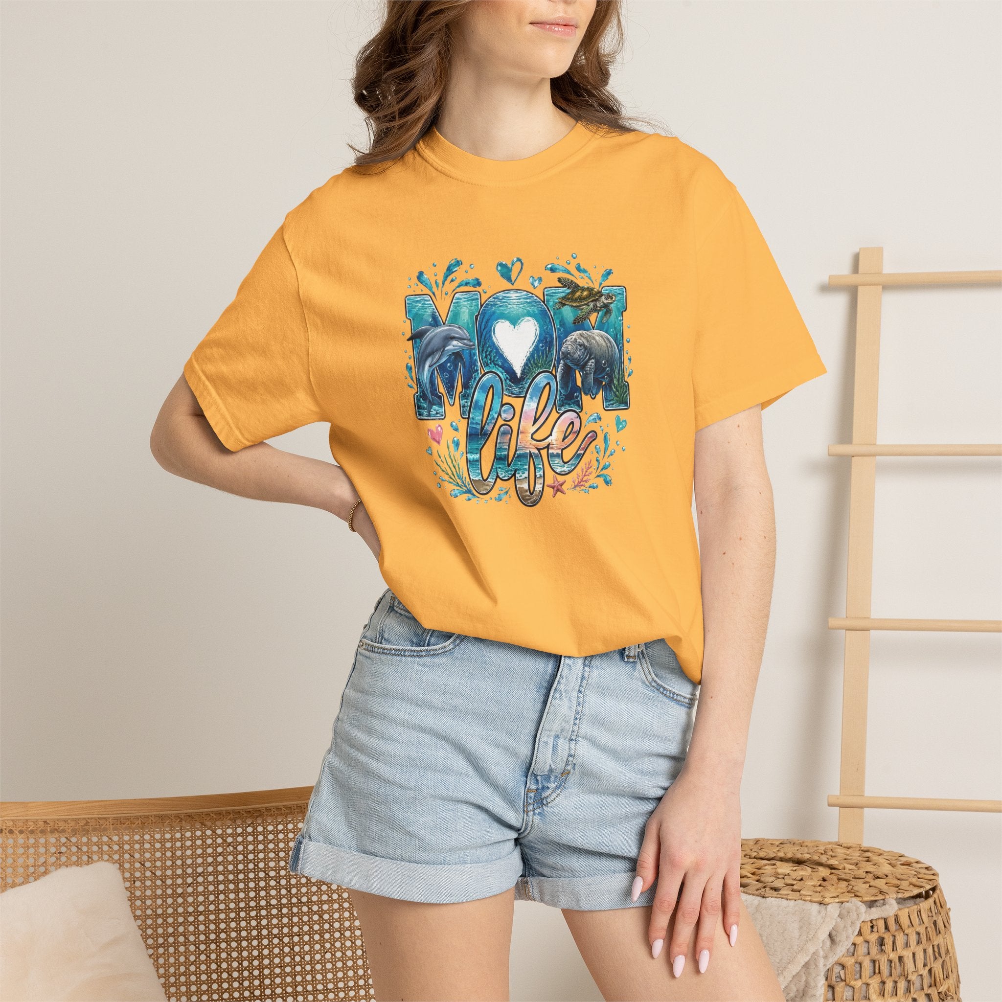 Dolphin Love Graphic T-Shirt