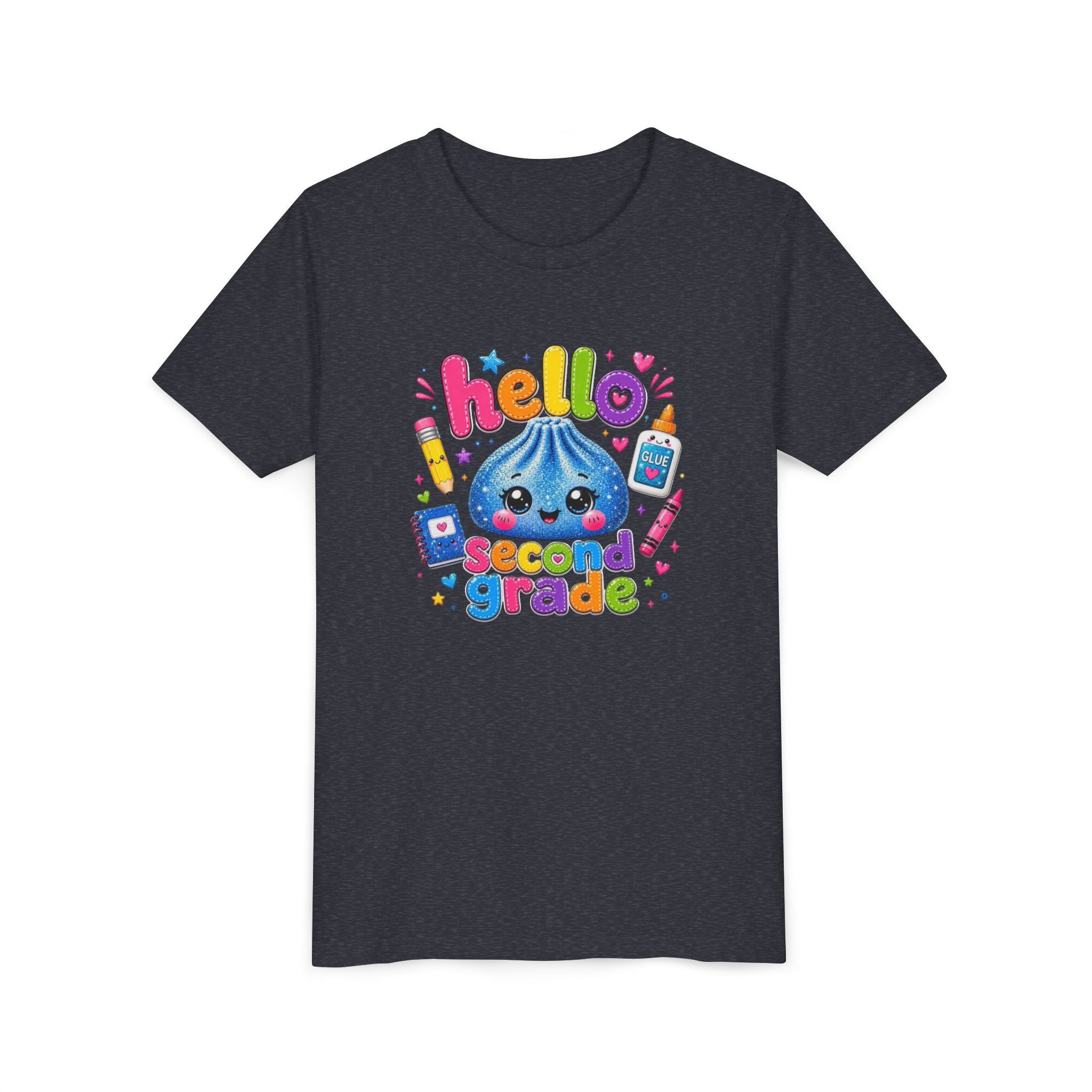 "Hello Second Grade" Youth Tee