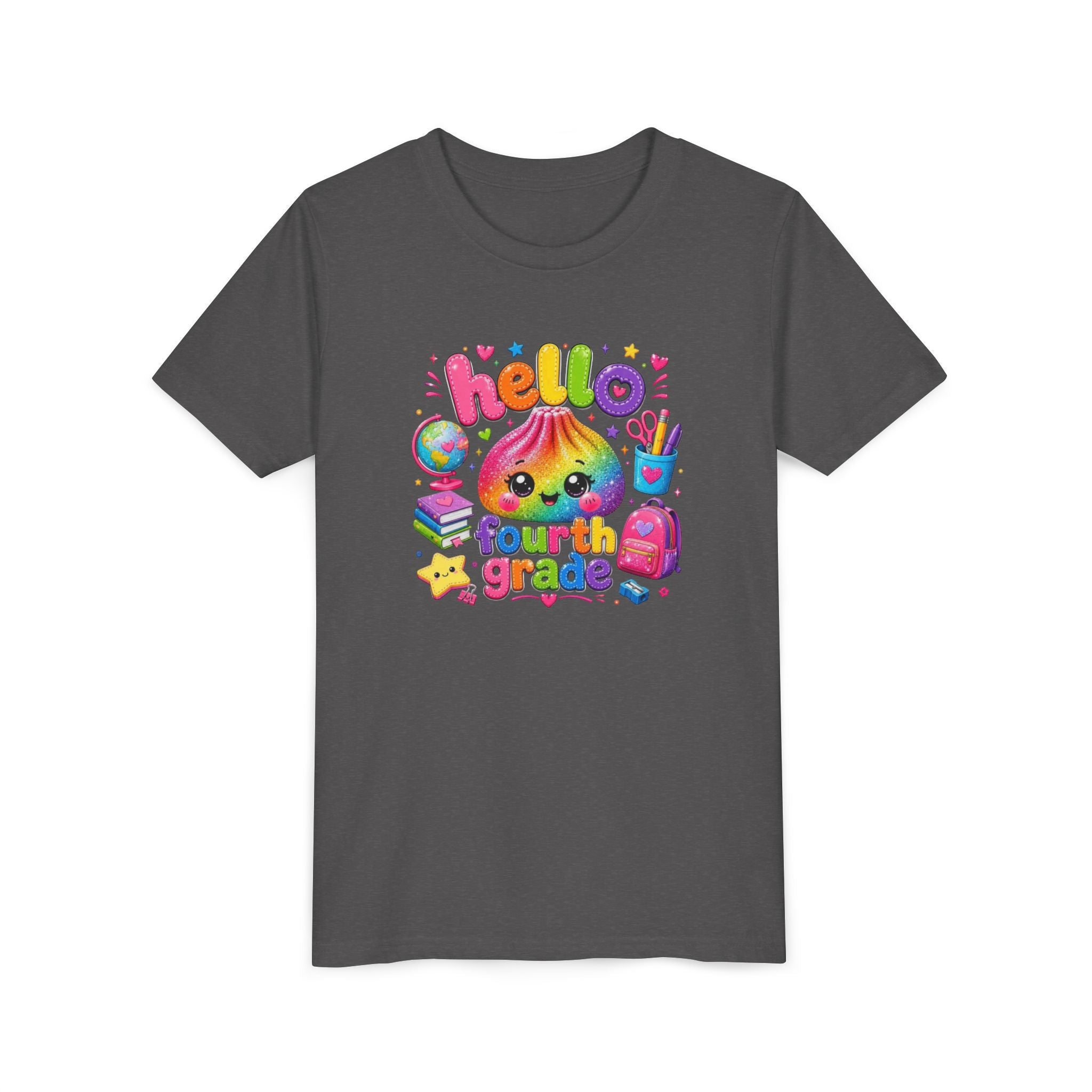 "Hello Fourth Grade" Kids T-Shirt