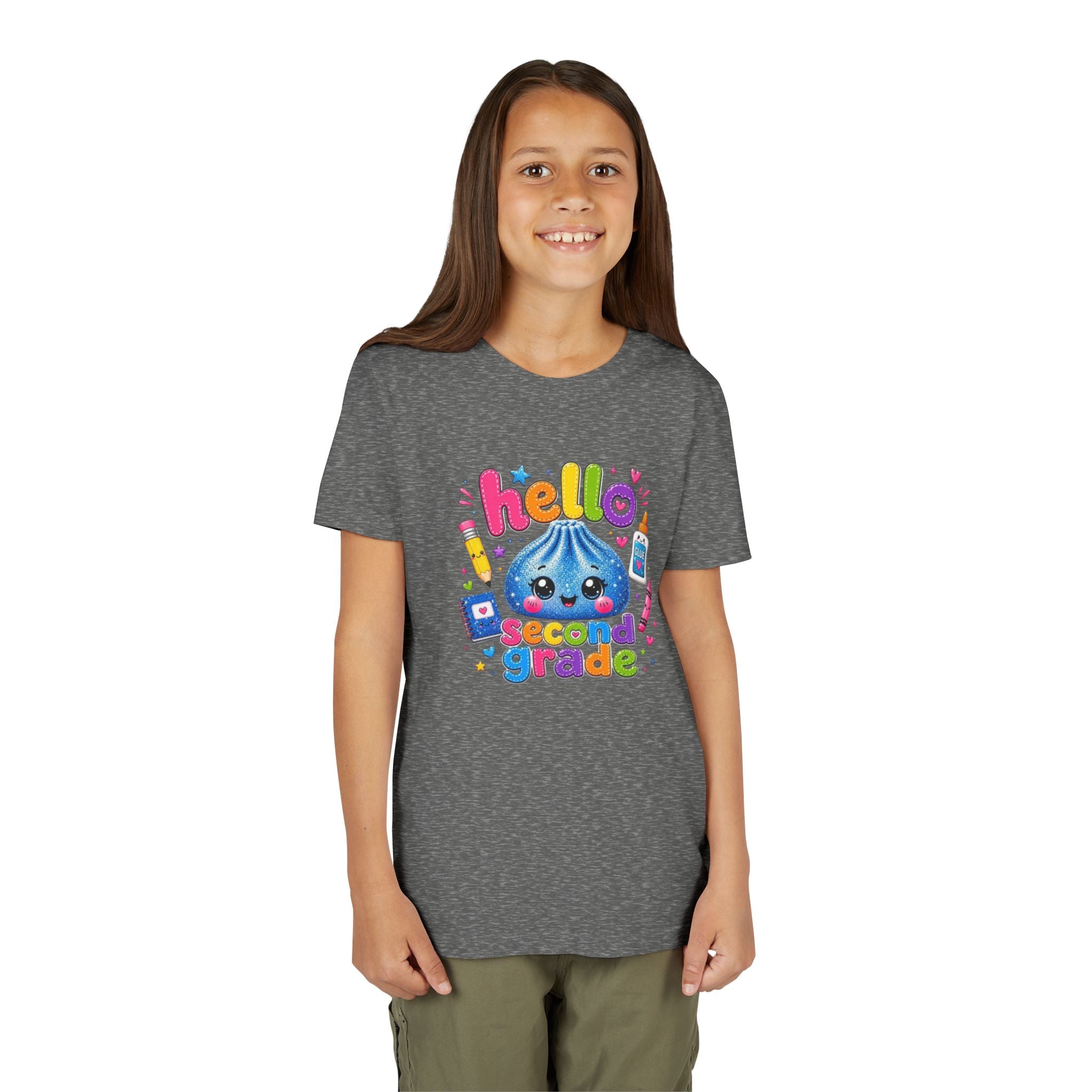 "Hello Second Grade" Youth Tee