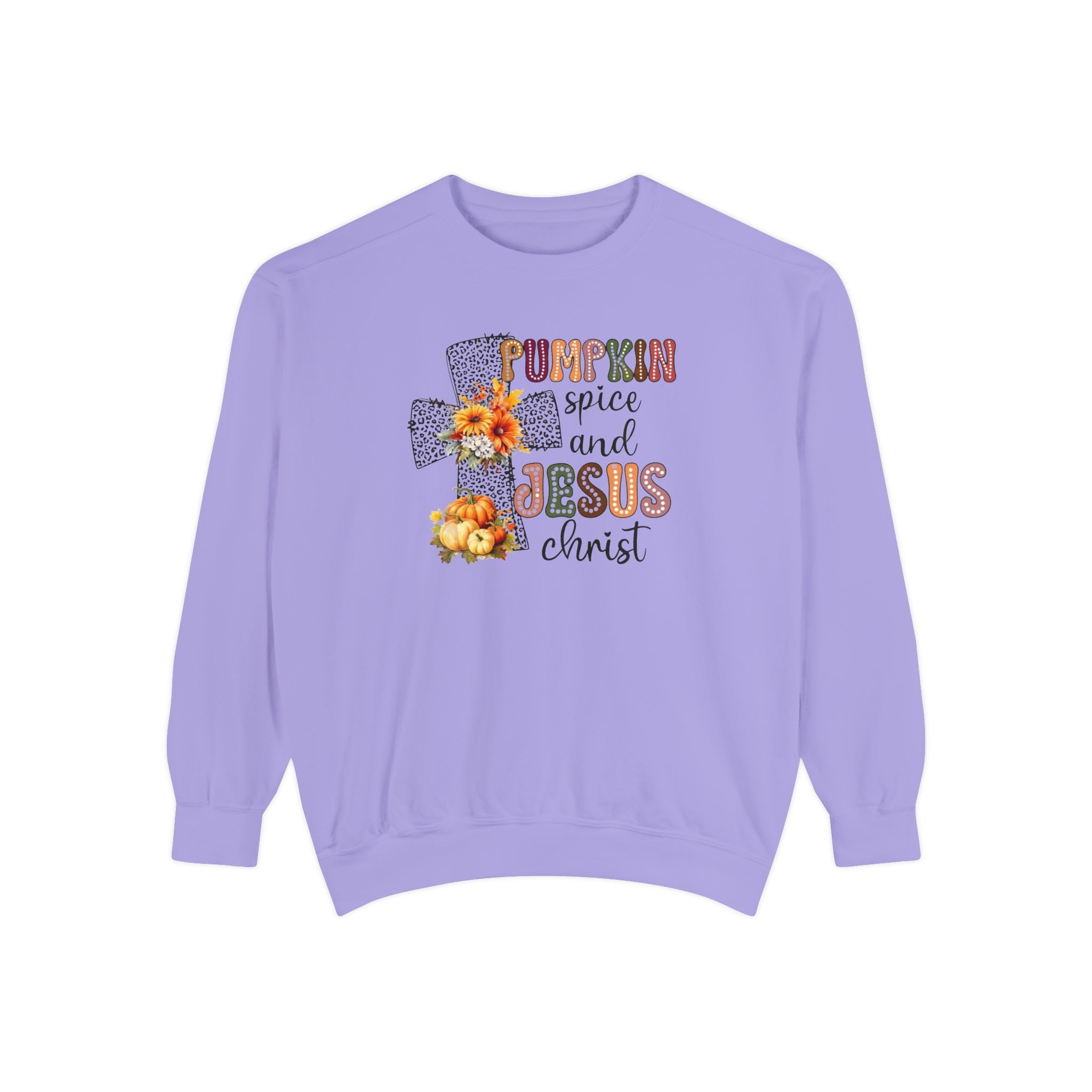 Fall Pumpkin Spice and Jesus Sweatshirt