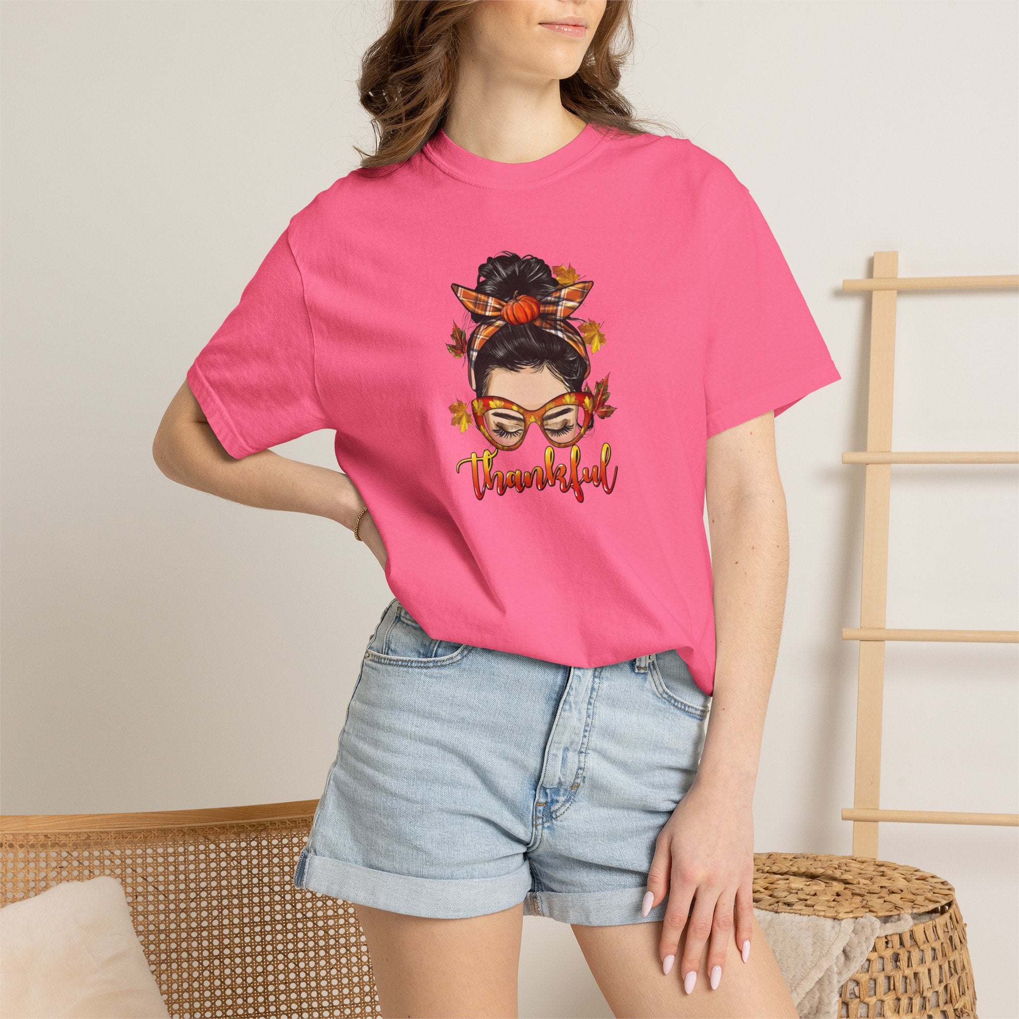 Thankful Fall Woman T-Shirt