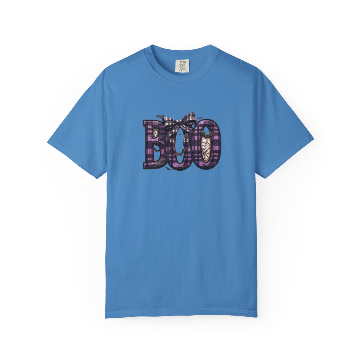 Halloween 'BOO' Plaid T-Shirt