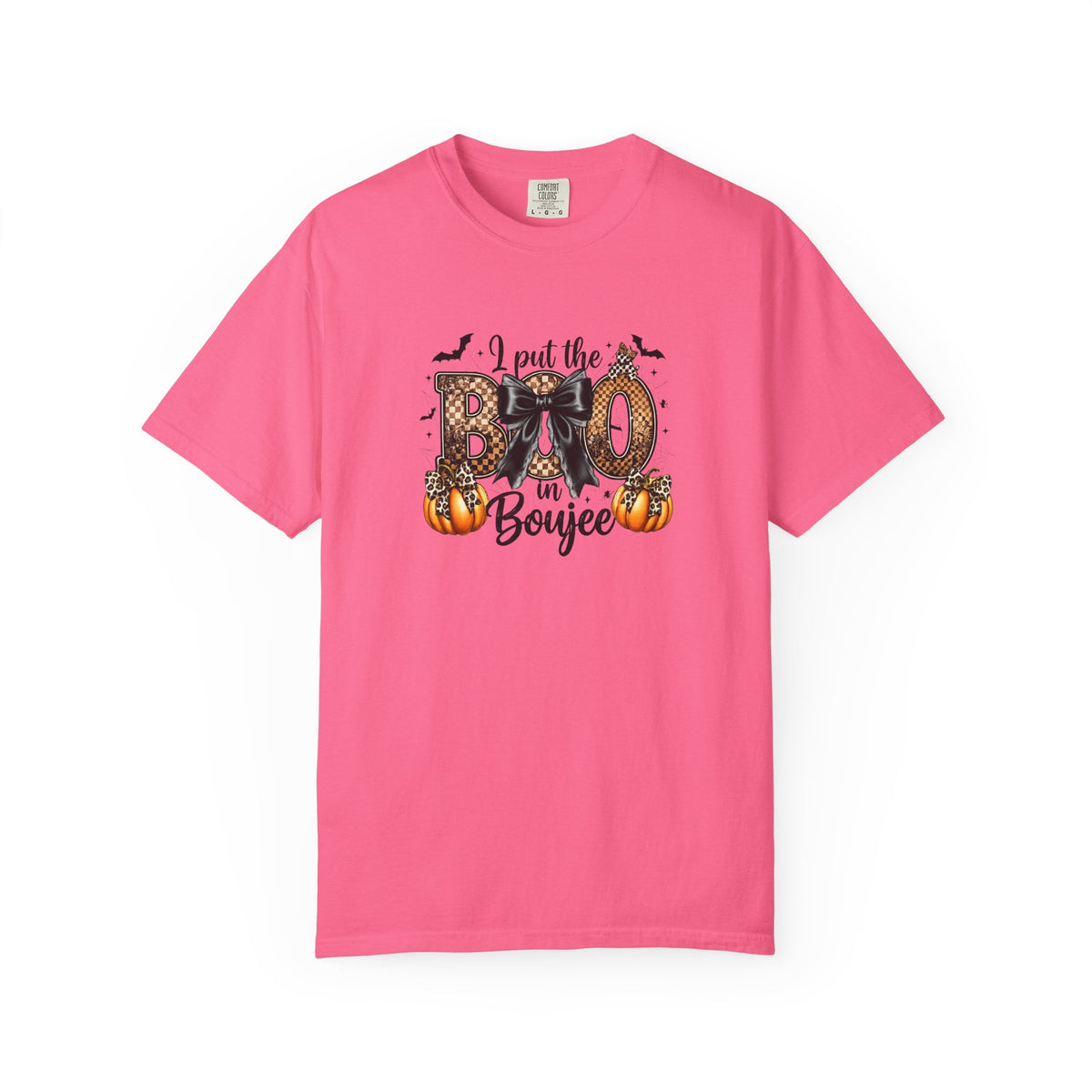Halloween Boo in Boujee T-Shirt — Cute Spooky Pumpkin Graphic Tee