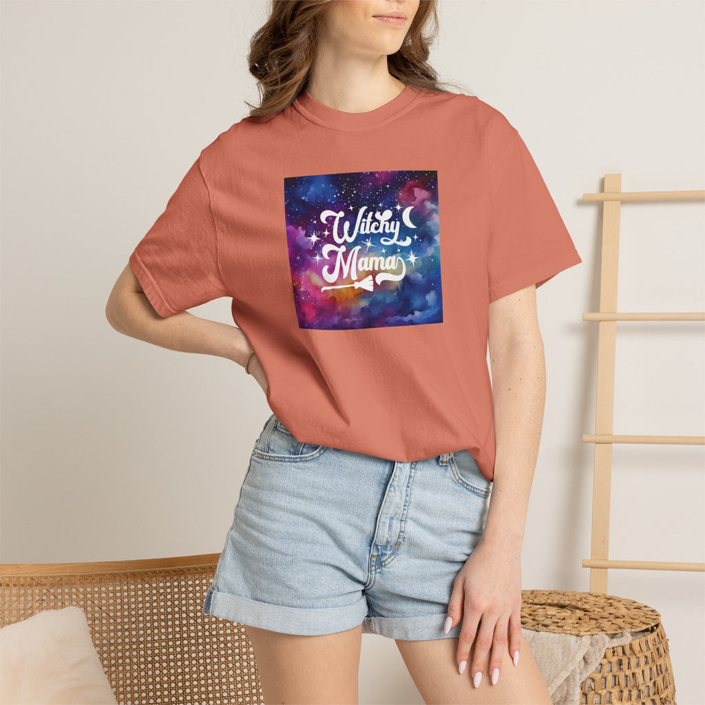Witchy Mama Galaxy T-Shirt