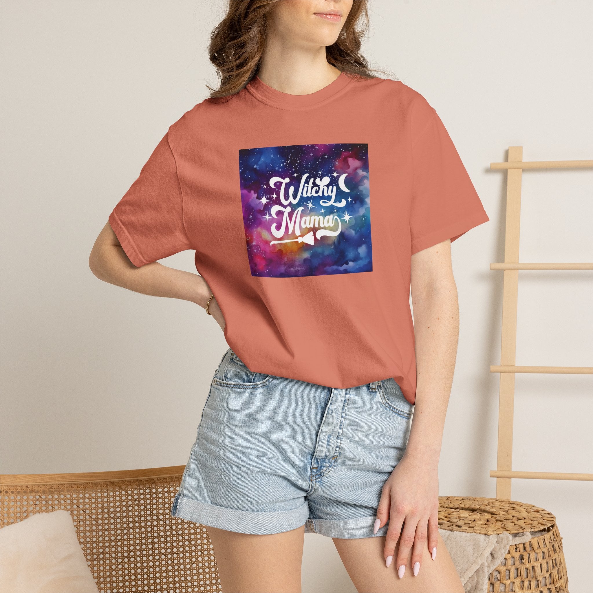 Witchy Mama Galaxy T-Shirt