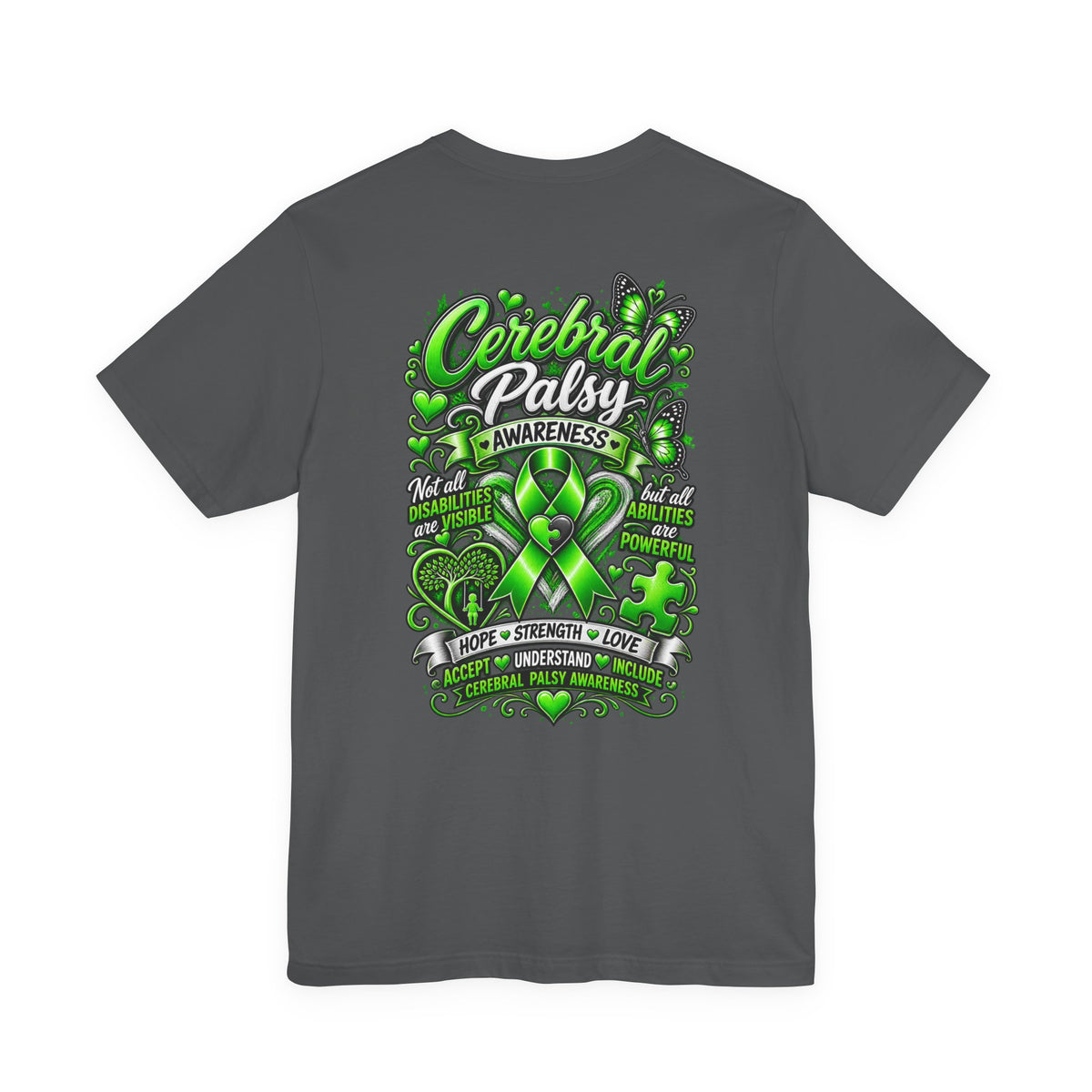 Cerebral Palsy Awareness Tee - Threads of Hope