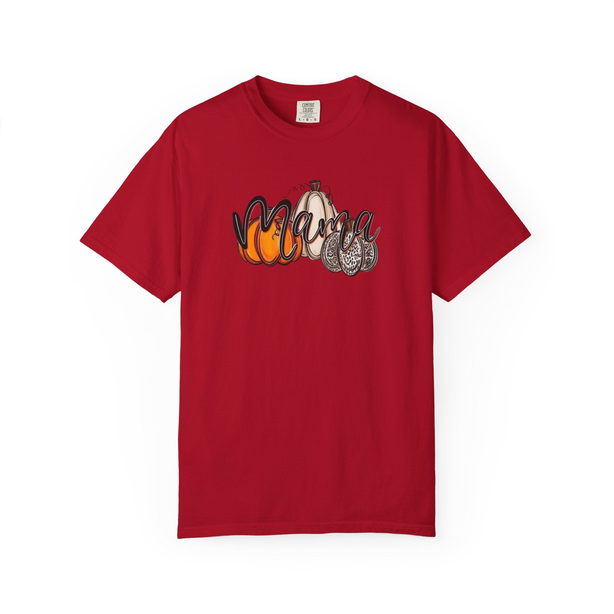 Mama Pumpkin Graphic T-Shirt — Fall Pumpkin Patch Tee