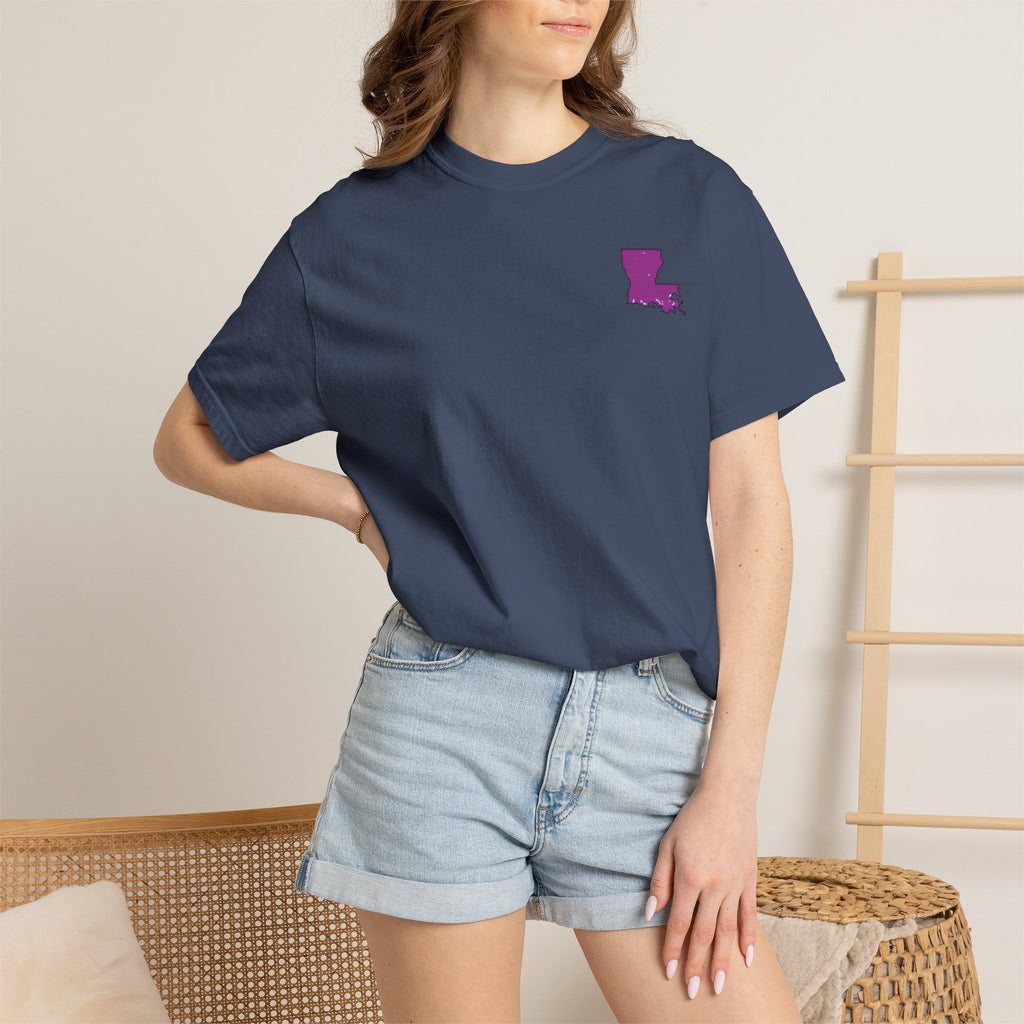 Louisiana Graphic T-Shirt — 'Excuse Me While I Love You' State Pride Tee