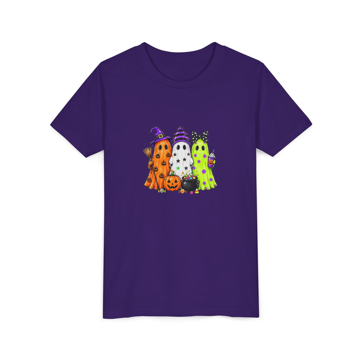 Kids Halloween Ghosts Tee