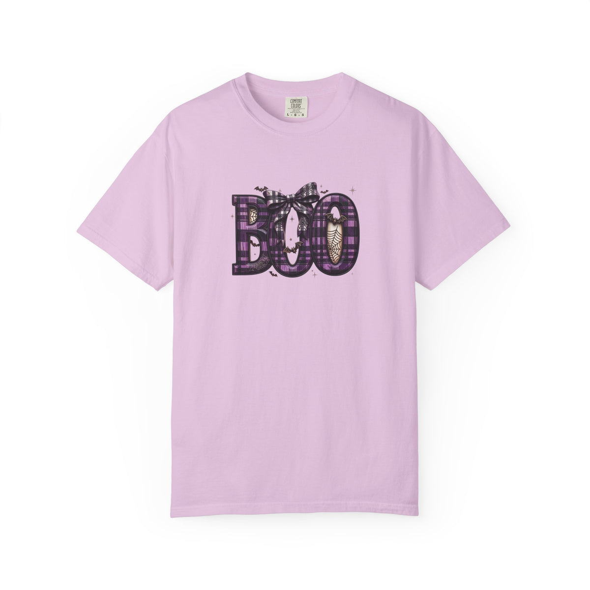 Halloween 'BOO' Plaid T-Shirt