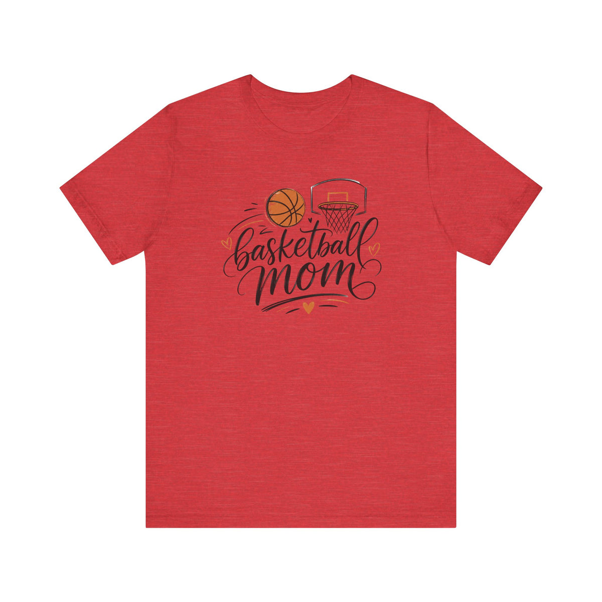 Cute Script Basketball Hoop Design