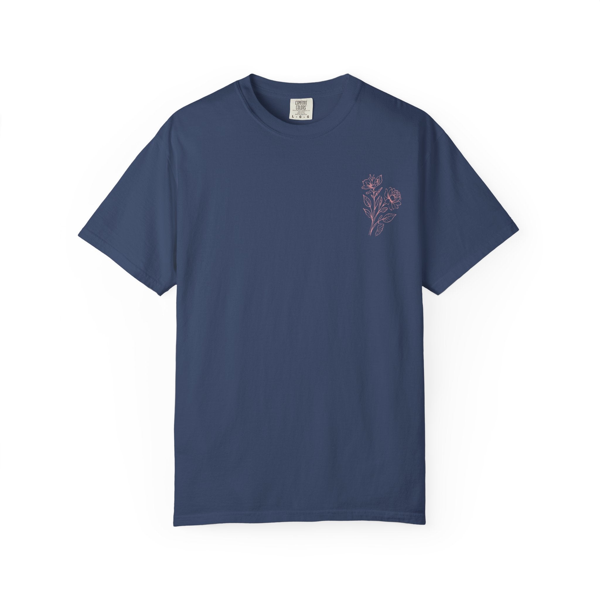 Unisex Garment-Dyed T-shirt ‘Double Bloom Collective’