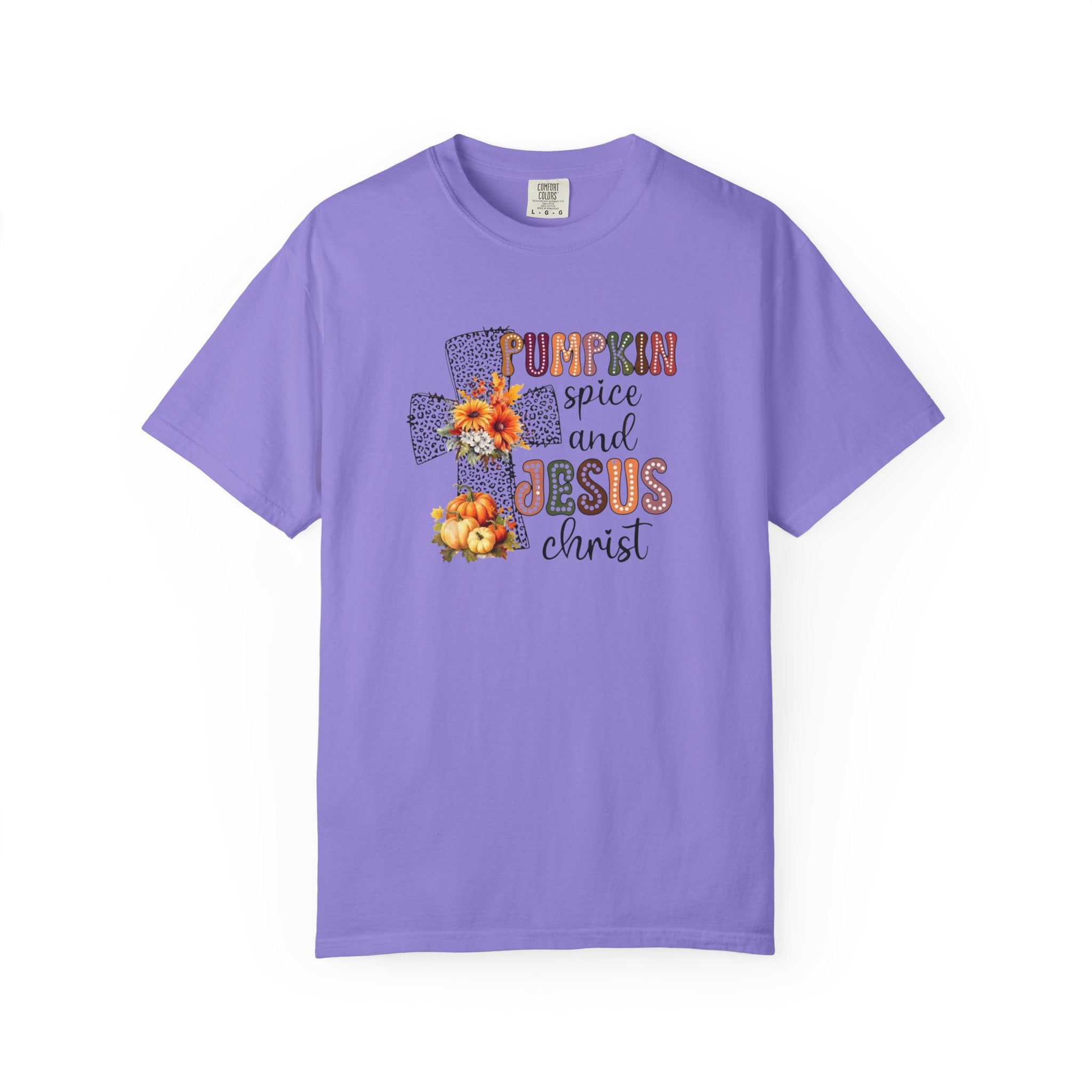 Pumpkin Spice and Jesus Tee
