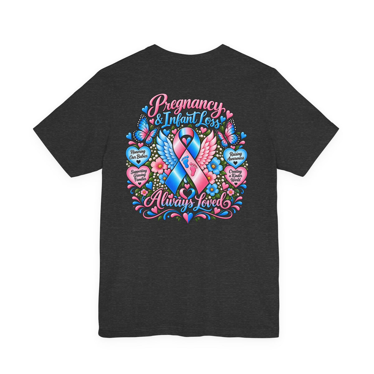 Pregnancy & Infant Loss Awareness Tee - Threads of Hope