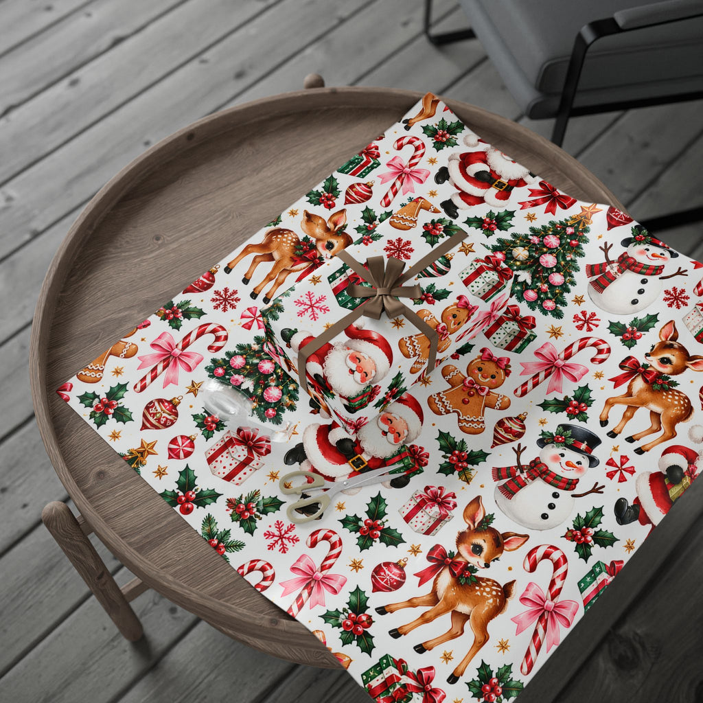 Merry Little Everything | Vintage Christmas Wrapping Paper