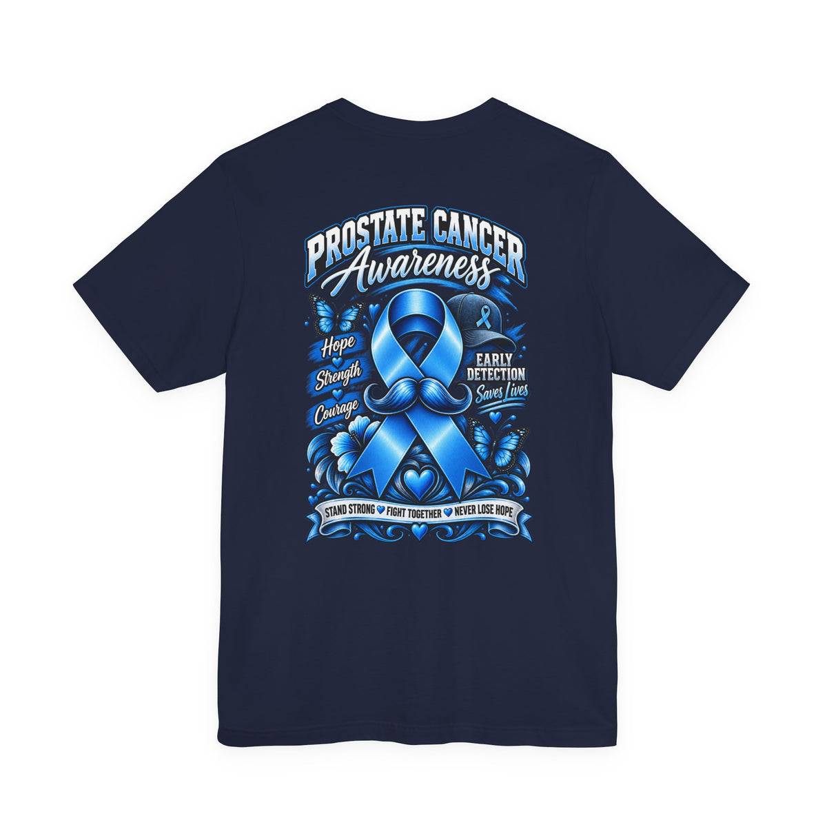 Prostate Cancer Awareness Tee - Threads of Hope