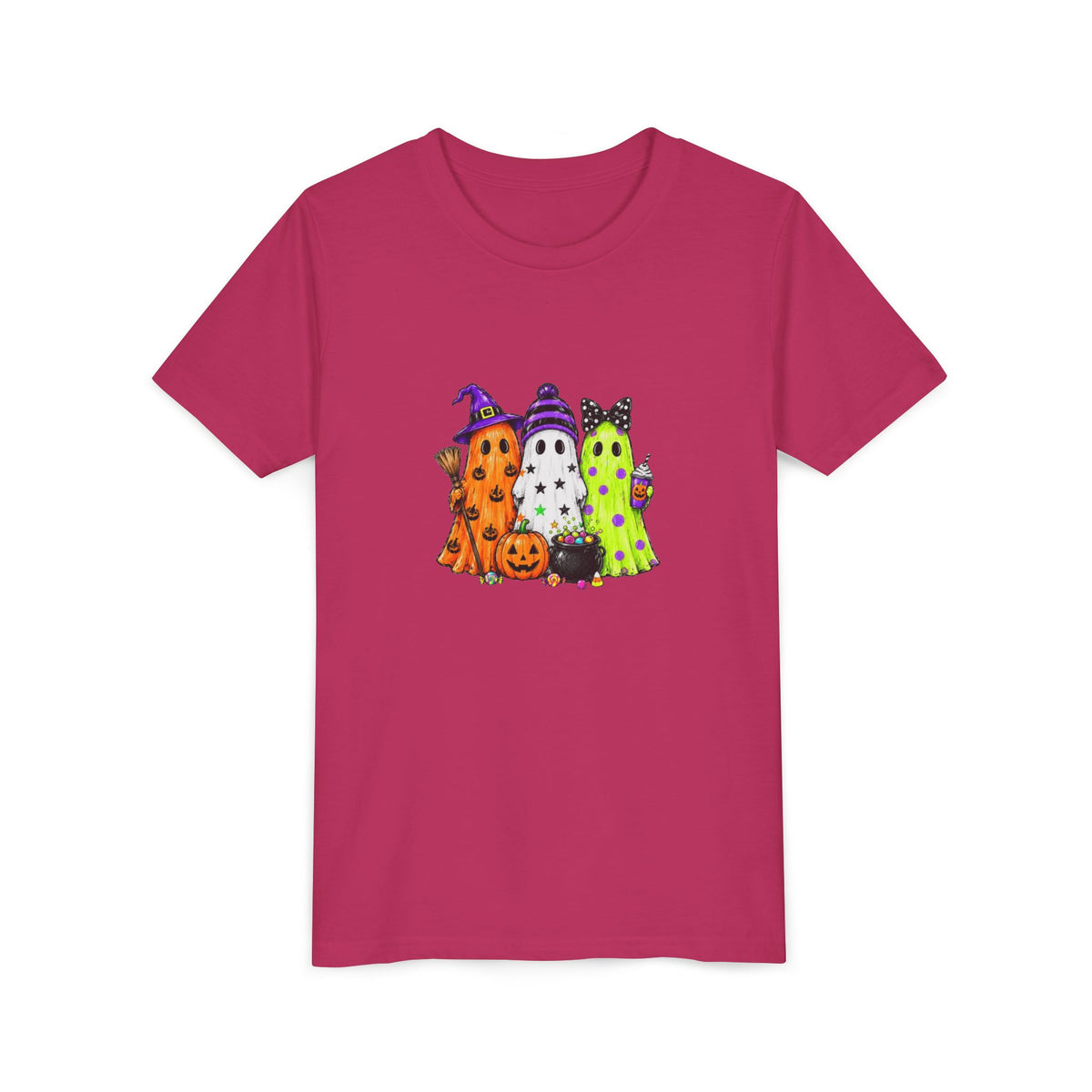 Kids Halloween Ghosts Tee