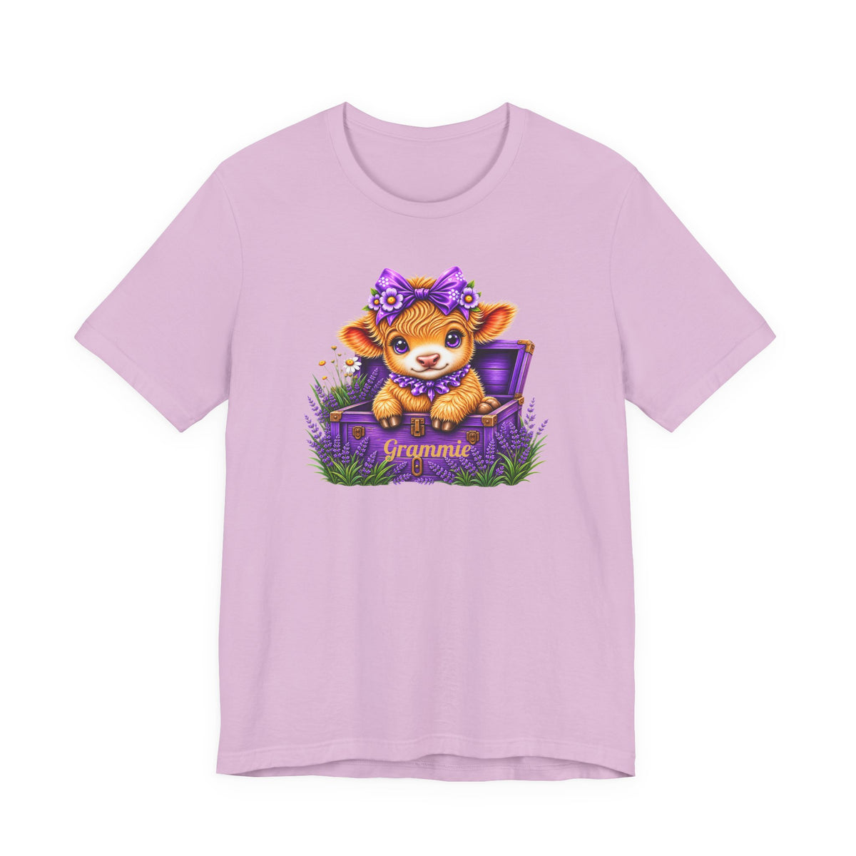 Personalized Highland Cow Shirt | Custom Grandma Name Tee