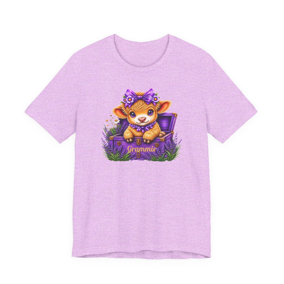 Personalized Highland Cow Shirt | Custom Grandma Name Tee