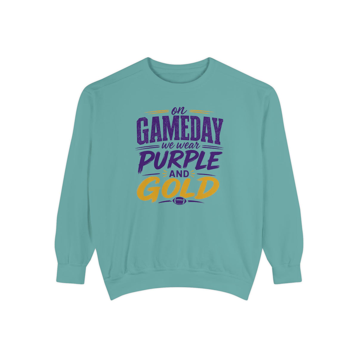 Gameday Purple and Gold Sweatshirt