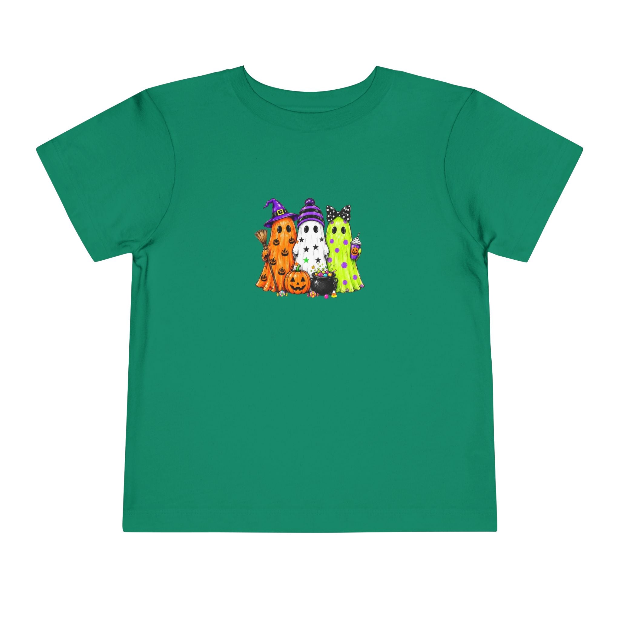 Toddler Halloween Ghosts Short Sleeve Tee