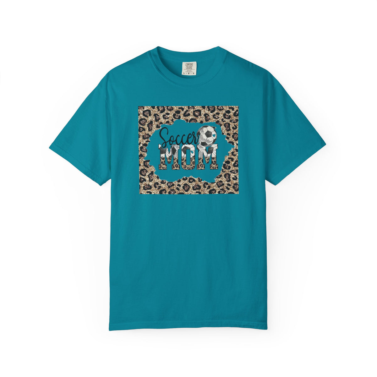 Soccer Mom Leopard Print T-Shirt