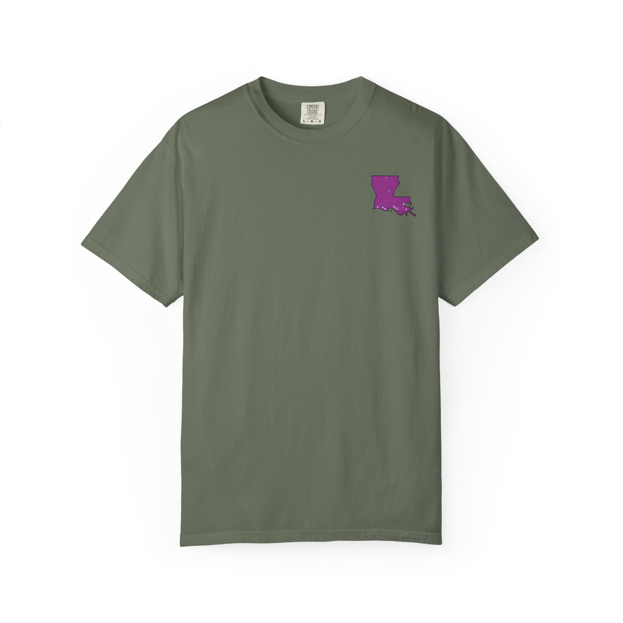 Louisiana Graphic T-Shirt — 'Excuse Me While I Love You' State Pride Tee