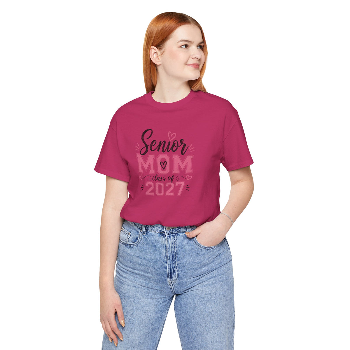 Senior Mom Class of 2027 T‑Shirt