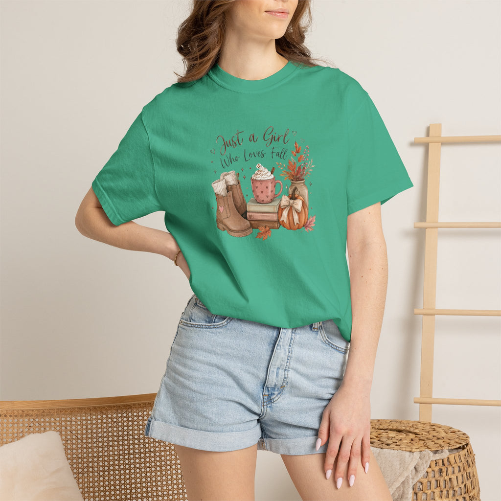 Just a Girl Who Loves Fall Tee