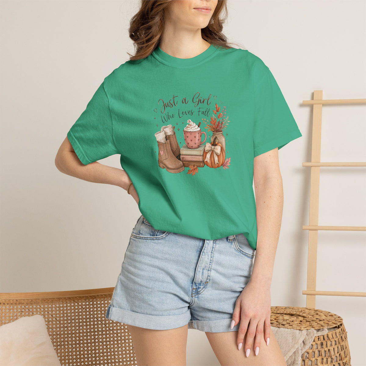 Just a Girl Who Loves Fall Tee