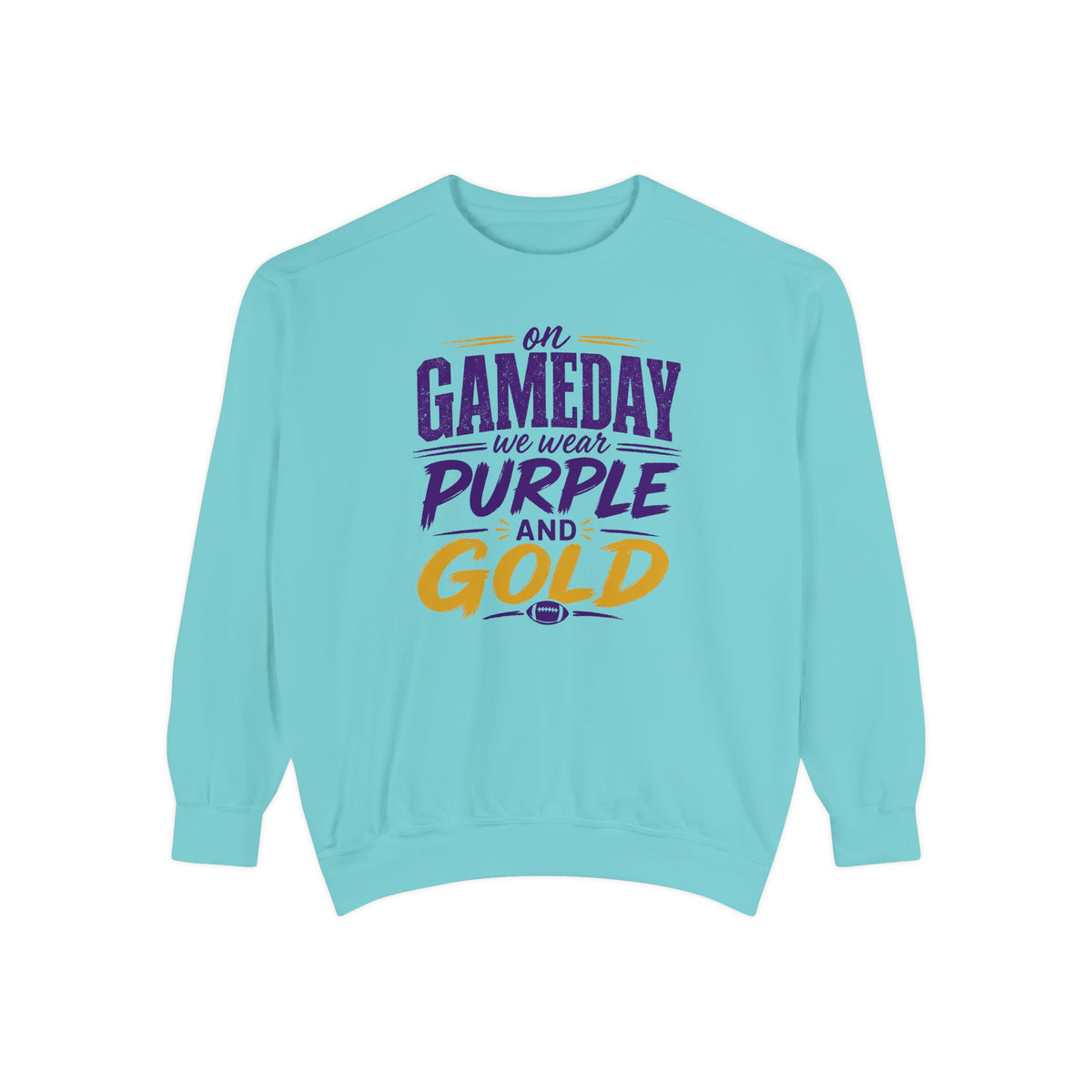 Gameday Purple and Gold Sweatshirt