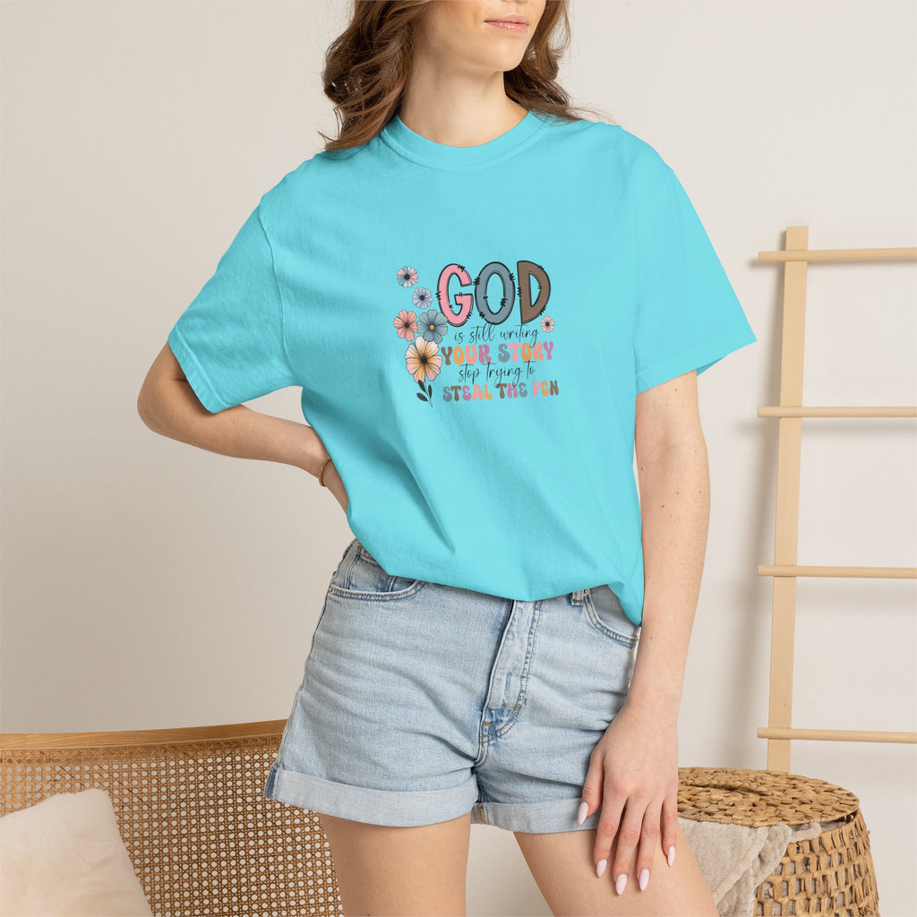 God Grew Your Story Floral T-Shirt