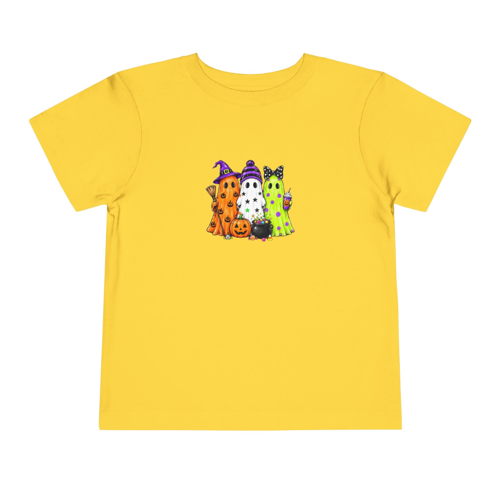 Toddler Halloween Ghosts Short Sleeve Tee