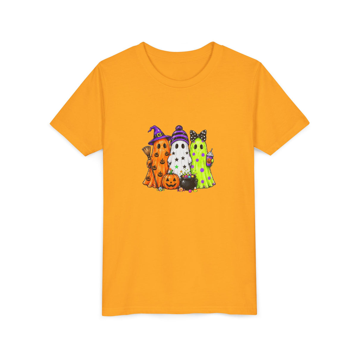 Kids Halloween Ghosts Tee