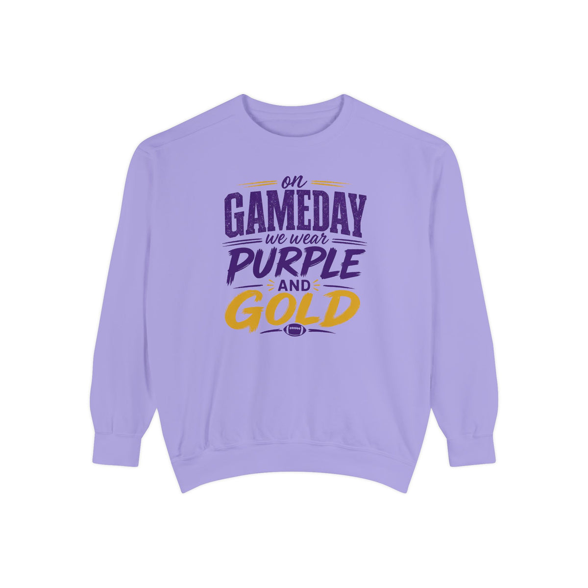 Gameday Purple and Gold Sweatshirt