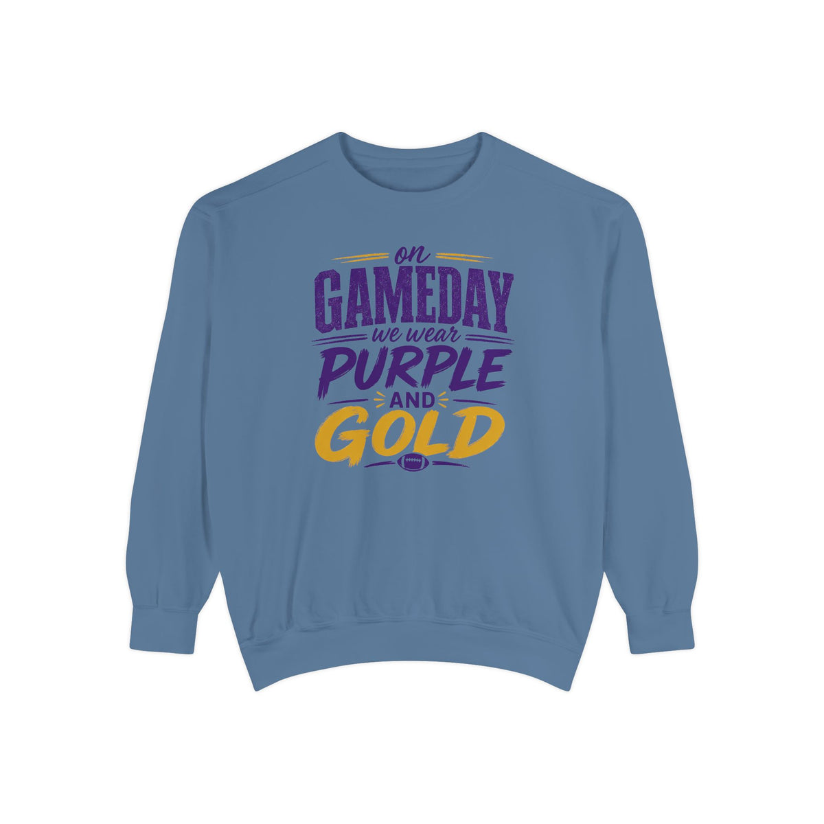 Gameday Purple and Gold Sweatshirt