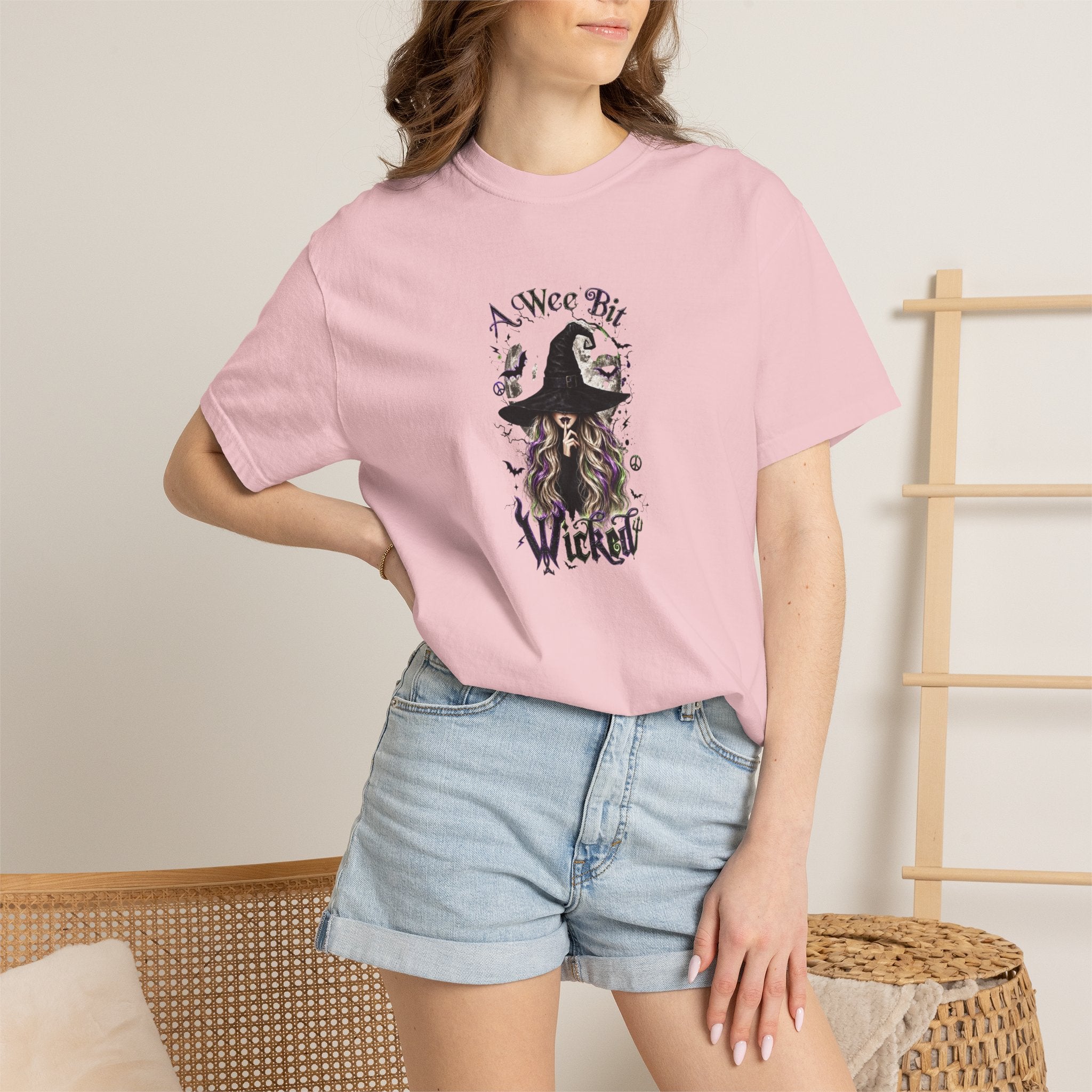 "A Wee Bit Wicked" Halloween T-Shirt