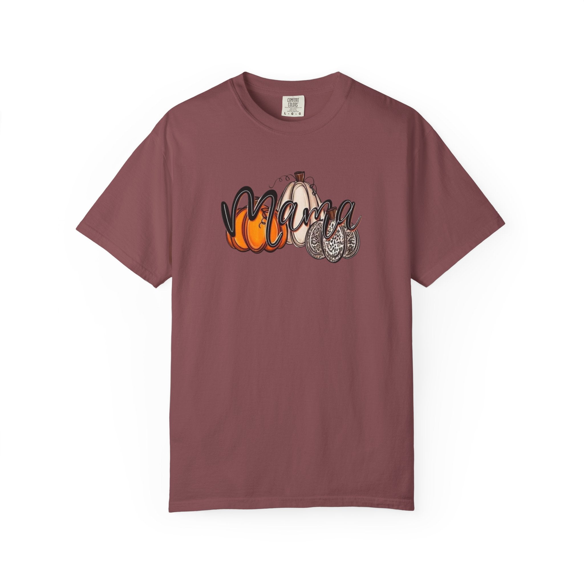 Mama Pumpkin Graphic T-Shirt — Fall Pumpkin Patch Tee