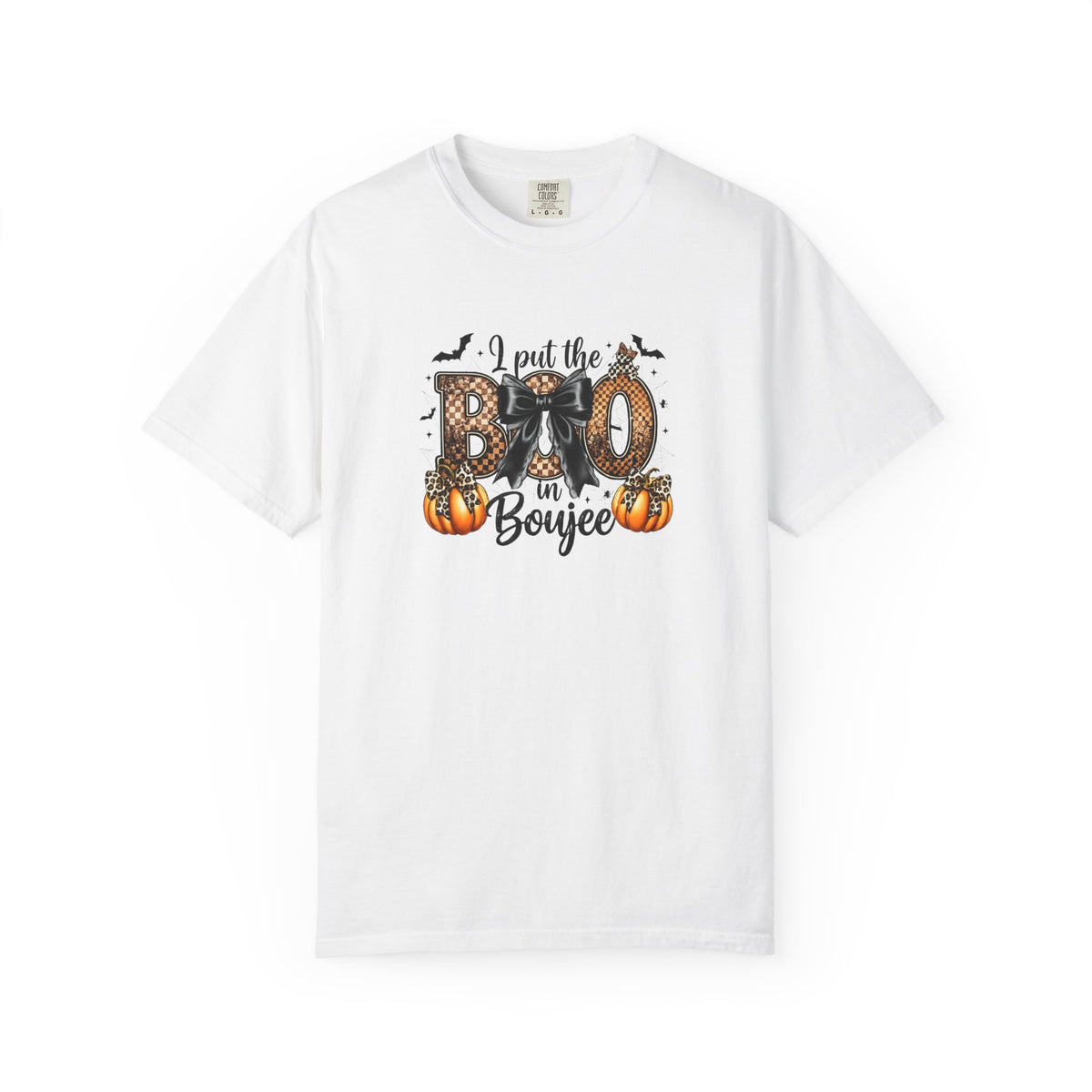 Halloween Boo in Boujee T-Shirt — Cute Spooky Pumpkin Graphic Tee