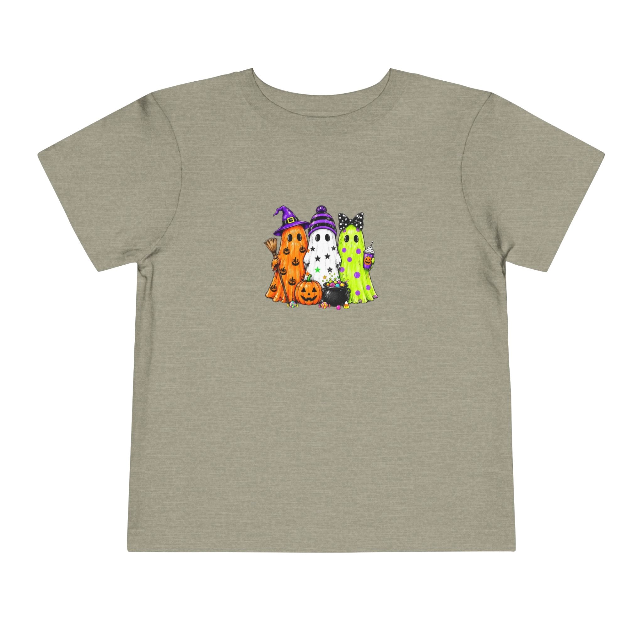 Toddler Halloween Ghosts Short Sleeve Tee