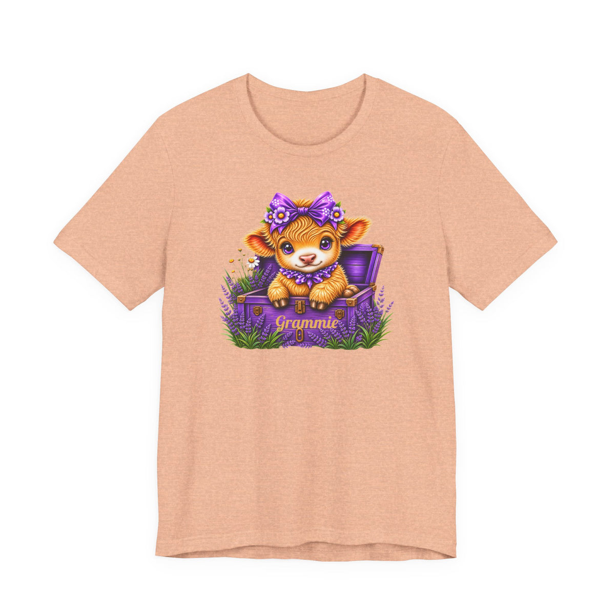 Personalized Highland Cow Shirt | Custom Grandma Name Tee