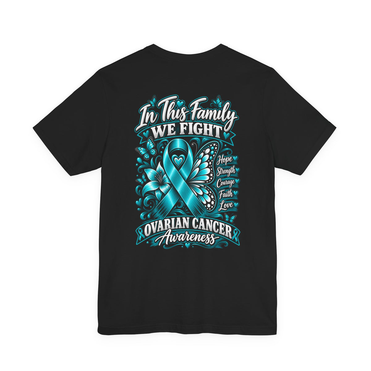 Ovarian Cancer Awareness Tee - Threads of Hope