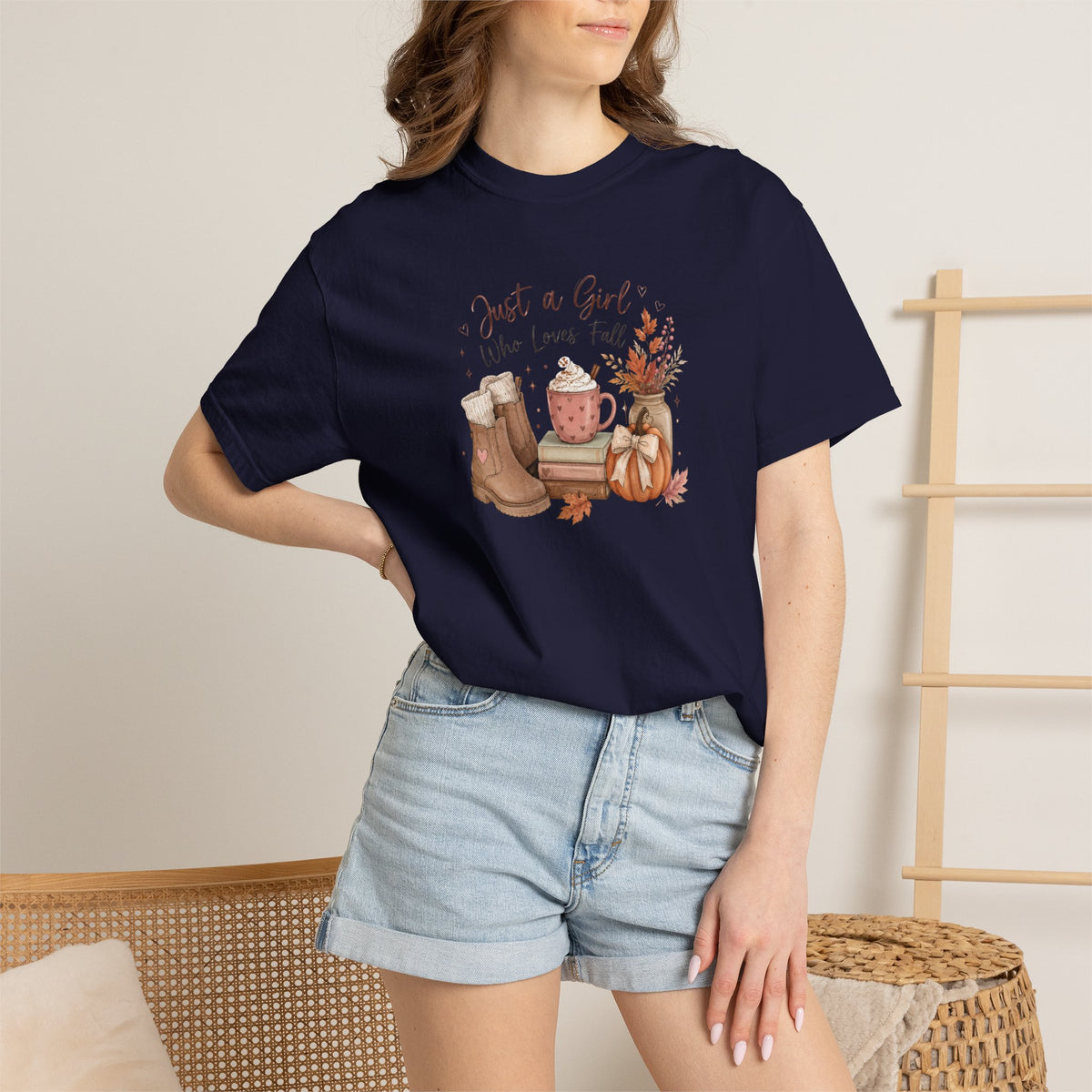 Just a Girl Who Loves Fall Tee