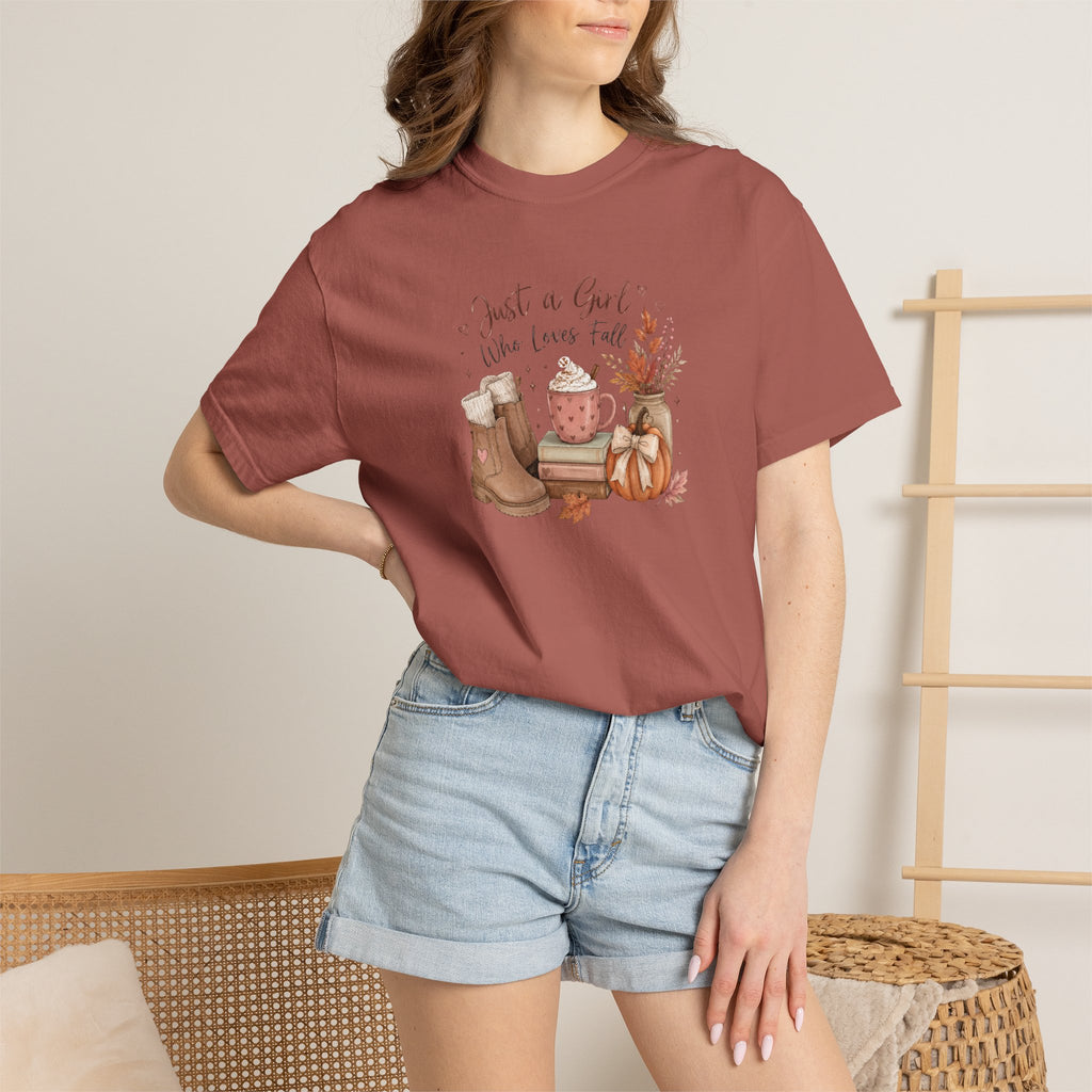 Just a Girl Who Loves Fall Tee