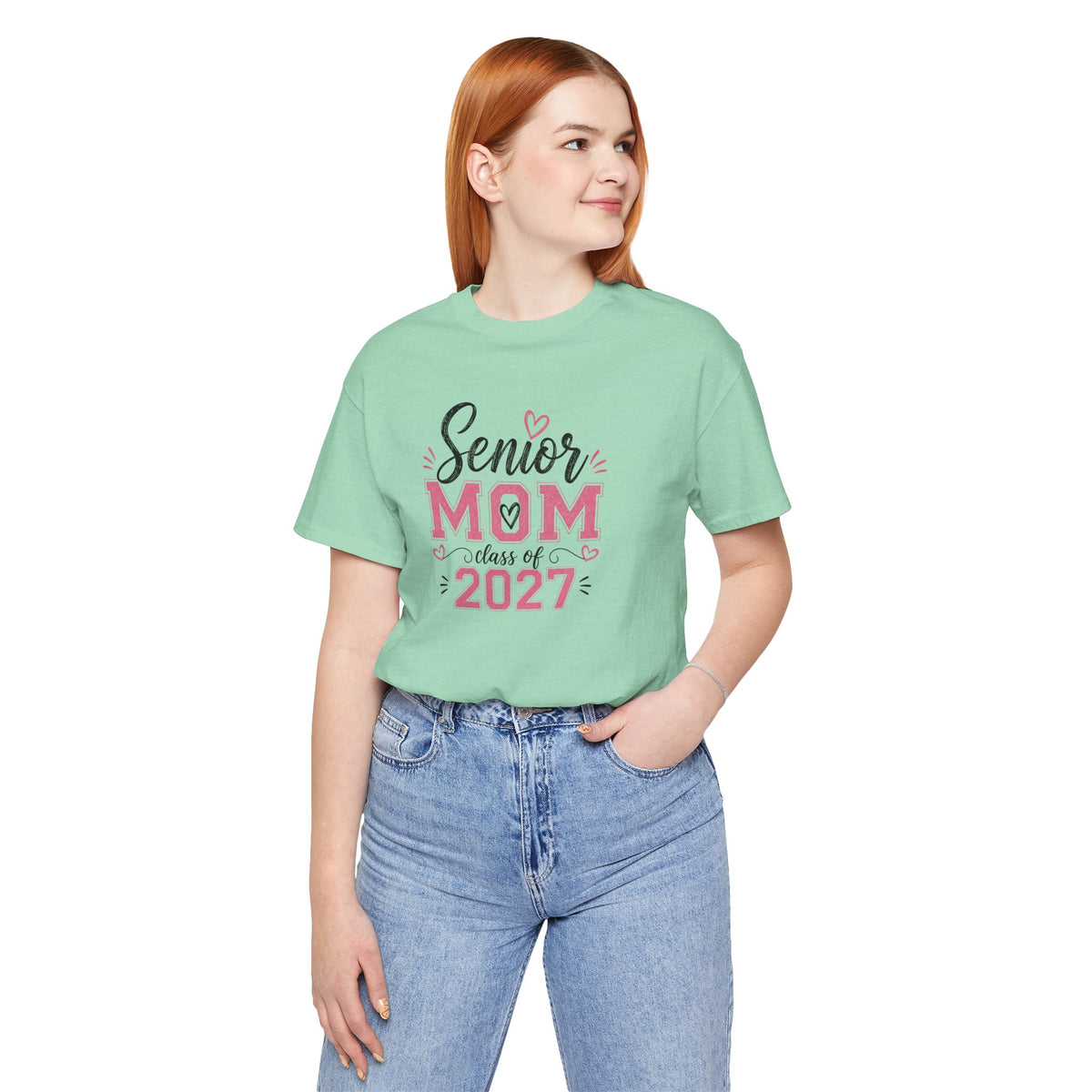 Senior Mom Class of 2027 T‑Shirt