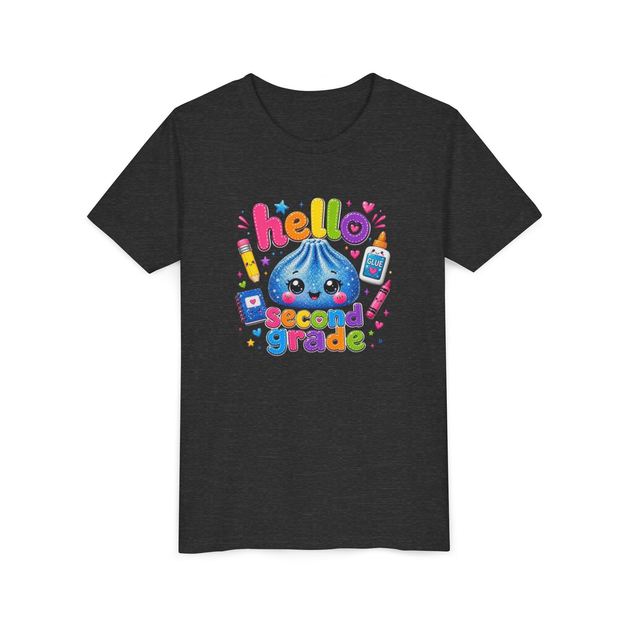 "Hello Second Grade" Youth Tee