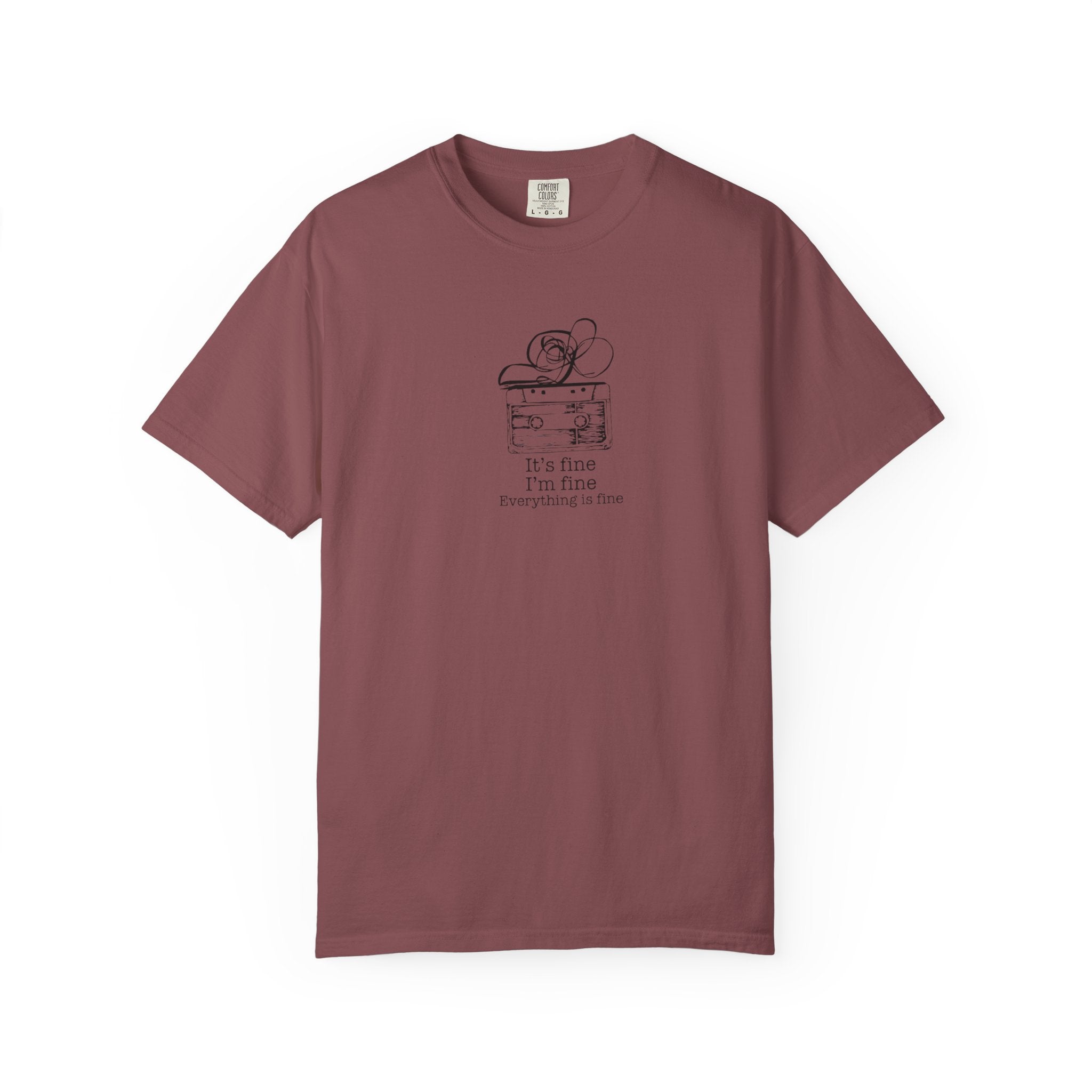 I’m Fine Cassette Tape T-Shirt